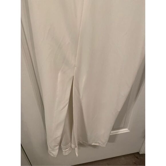Zara white one shoulder dress size small - Picture 3 of 5